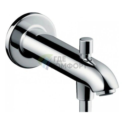 Излив Hansgrohe E 228 13424000 для ванны с душем - фото 1