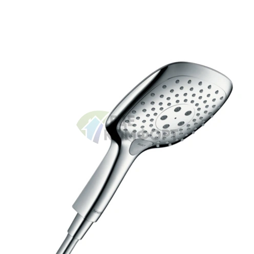Ручной душ Hansgrohe Raindance Select E 150 с технологией RainAir и AirPower, хром (26550000) - фото 1