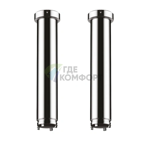 Удлинение потолочное ShowerHeaven 1200/300 с 4 форсунками, хром (13603000) - фото 1