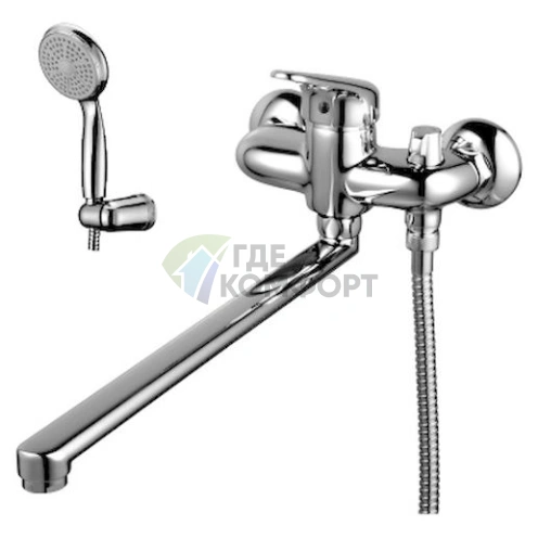 Смеситель Lemark Luna LM4117C: Универсальный и стильный для вашей ванной - фото 1