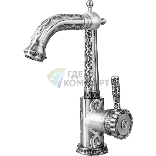 Смеситель для раковины Zorg Antic A 112U-SL - фото 1