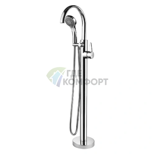 Смеситель для ванны с душем Lemark Atlantiss LM3244C: двухрежимный комфорт - фото 1