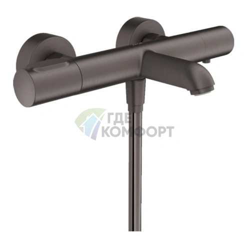 Термостат для ванны AX Citterio M в цвете шлифованный черный хром (34435340) - фото 1