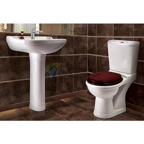 Унитаз-компакт Della Boston OAK (керамика, бачок в комплекте) - фото 4