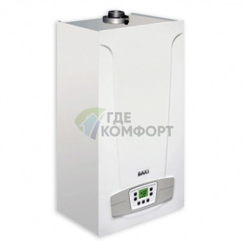 Газовый двухконтурный настенный котел Baxi MAIN-5 24 F (9-3-24 кВт)/турбо фото 3