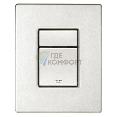 Кнопка смыва Grohe Skate Cosmopolitan 38732SD0 из нержавеющей стали - фото 1