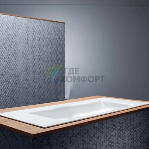 Раковина BETTEAqua встраиваемая 140x49.5x9 см белая без отверстия под смеситель (A046-000) - фото 1