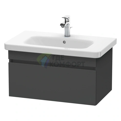 Раковина Duravit DuraStyle 800x480 мм для мебели, без перелива, 1 отверстие, белый (2320800041) - фото 7