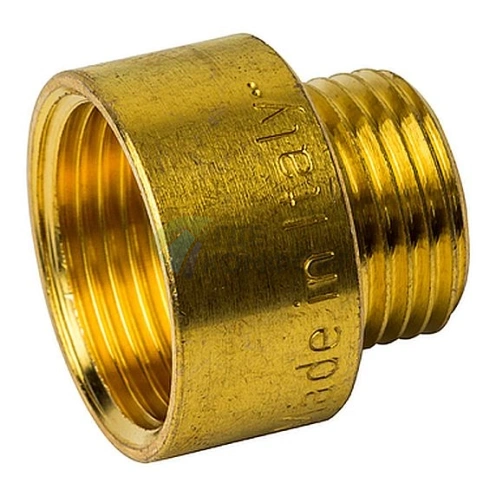 Переходник STOUT ВН 1/2 x 3/8 внутренняя/наружная резьба латунный - фото 3