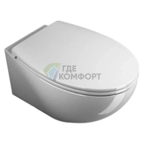 Подвесной унитаз Catalano Velis 57 с компактным дизайном - фото 1