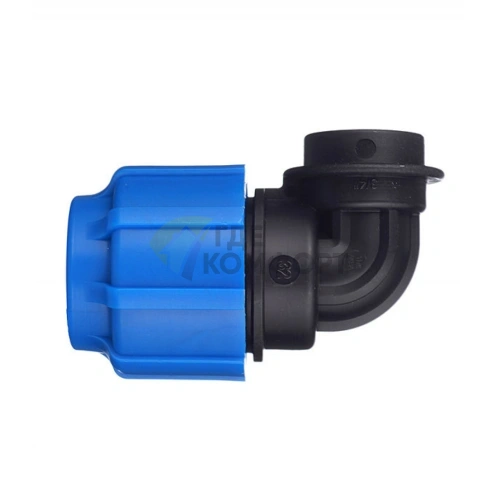 Уголок с внутренней резьбой 32x3/4 ПНД Политэк - фото 2