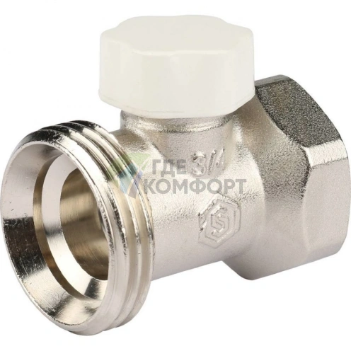 Stout запорно-балансировочный прямой клапан 3/4 дюйма, сталь - фото 2