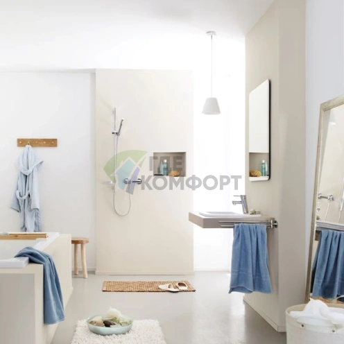 Однорычажный смеситель Grohe Concetto 2338510E для раковины с эргономичным дизайном - фото 6