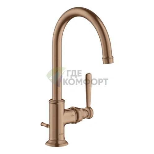 Смеситель для раковины AX Montreux 210 в цвете шлифованное красное золото (16517310) - фото 1