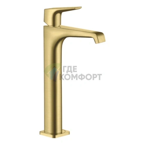 Смеситель для раковины AX Citterio E 250, шлифованная медь (36113950) - фото 1