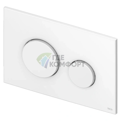Кнопка смыва для инсталляции TECE Loop 9240600, белая, для скрытого монтажа - фото 2