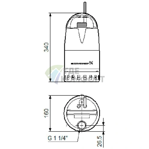 Дренажный насос Grundfos Unilift CC 9 A1 - фото 4