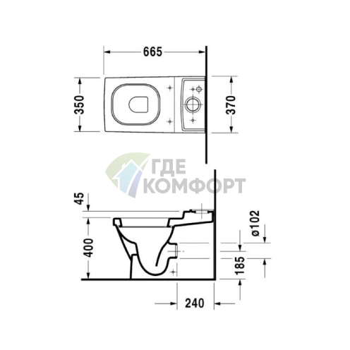 Сиденье для унитаза Duravit 2nd floor с системой SoftClose и петлями из нержавеющей стали, белый (68990000) - фото 2