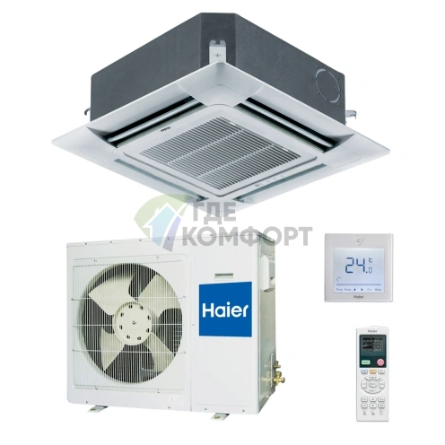 Кондиционер кассетный Haier AB362ACEAA/AU36NAIEAA/PB-950JA on/off - фото 1