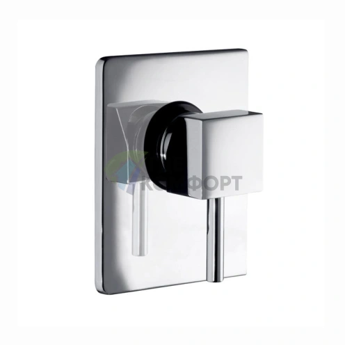 Смеситель для душа Nicolazzi Antelao встраиваемый хромированный для скрытого монтажа (3806CR) - фото 1