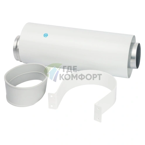 Труба коаксиальная Stout DN60/100 500 мм п/м SCA-6010-000500 - фото 1