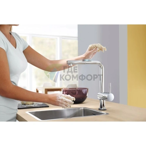 Смеситель Grohe Minta Touch 31360001 для кухни с сенсорным управлением - фото 3
