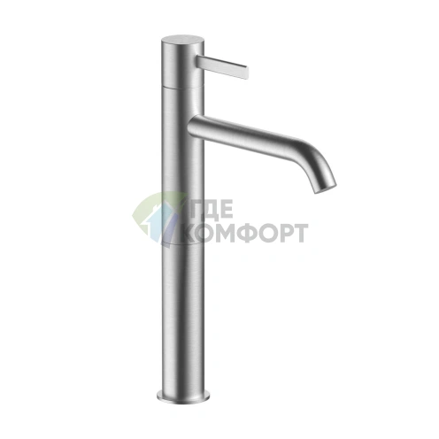 Смеситель для раковины Fantini AF/21 матовая натуральная сталь (27 93 A706WF) - фото 1