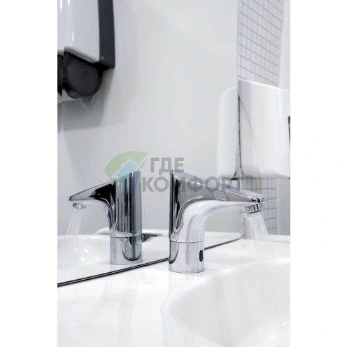 Смеситель для раковины Grohe Europlus E 36207001 однорычажный - фото 5