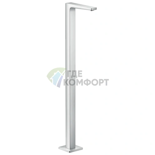 Стильный напольный излив Hansgrohe Metropol для ванны в хроме (32531000) - фото 1