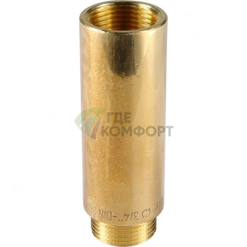 Удлинитель STOUT латунный 3/4 x 80 мм - фото 5