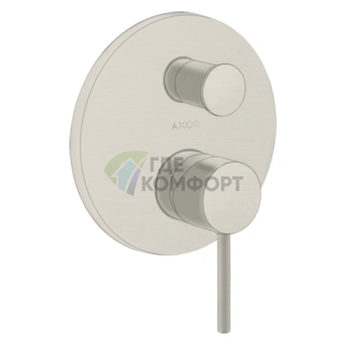 Смеситель для ванны AX Starck — цвет «сталь» (10418800) - фото 1