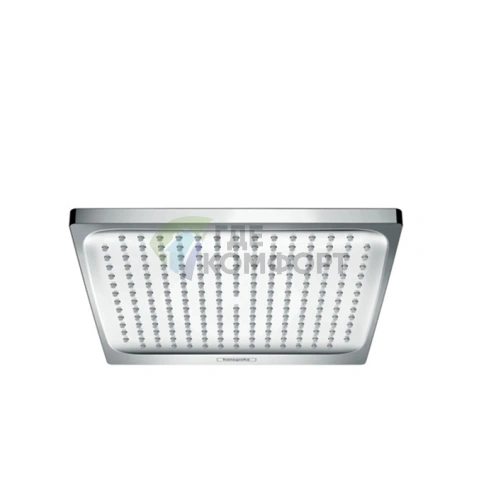 Верхний душ HG Crometta E 240x240 мм с дождевым типом струи, хром (26726000) - фото 1