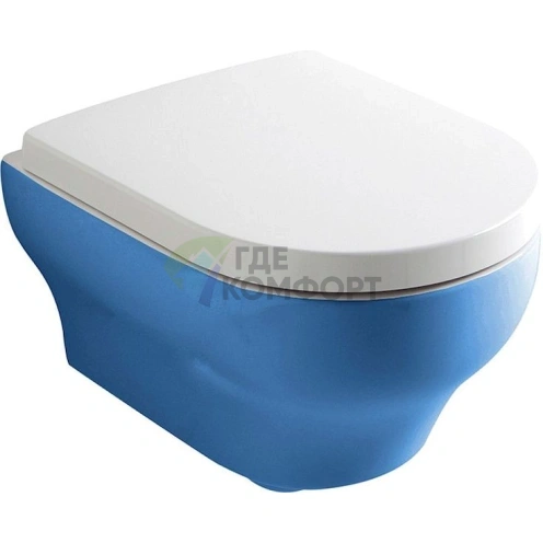 Подвесной унитаз Olympia Clear All Colors 15CL01B - фото 1