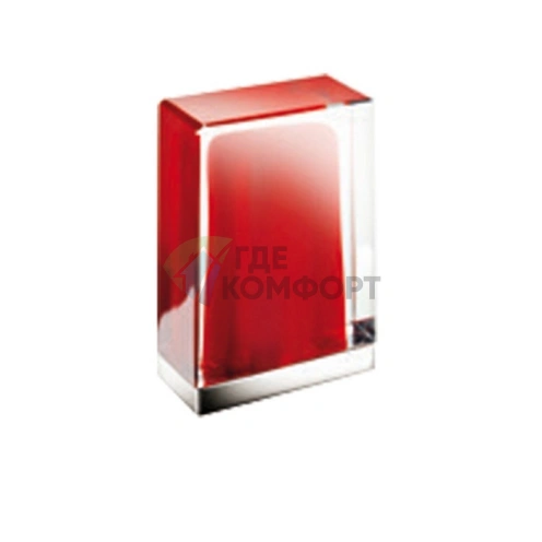 Ручка для смесителя Fantini Venezia из муранского стекла хром-красный (29 02 N448CC) - фото 1