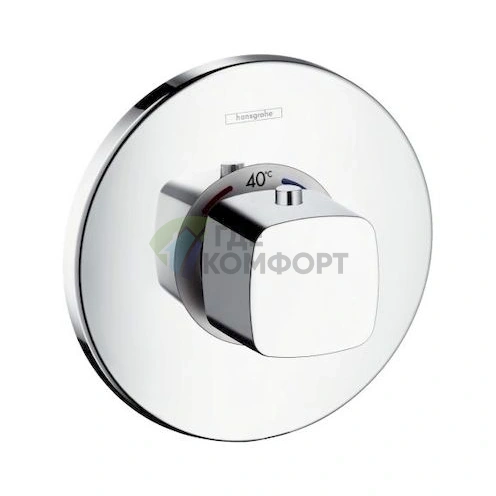 Термостатический смеситель для душа Hansgrohe Metris Ecostat E 31570000 - фото 1