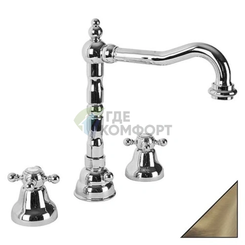 Смеситель для раковины Cezares Golf GOLF-BLS2-02 шаровый - фото 1