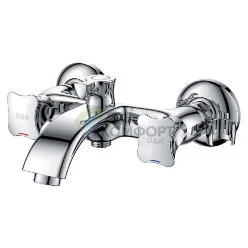 Смеситель для ванны с душем D K Grimm Hessen — стиль и комфорт в вашей ванной комнате - фото 4