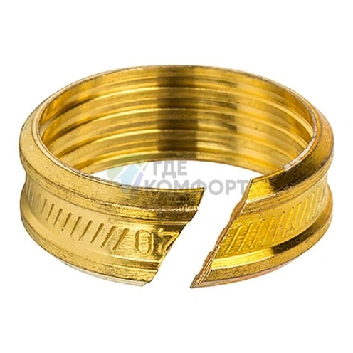 Фитинг STOUT компрессионный для труб металлопластиковых PEX-AL-PEX 20x2-0x3/4 - фото 4