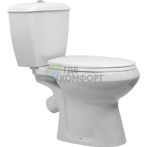 Унитаз-компакт Элисса от Оскольской керамики с боковой подводкой - фото 2