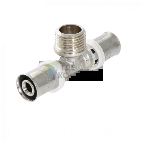 Тройник пресс с наружной резьбой 16х1/2х16 Valtec - фото 4