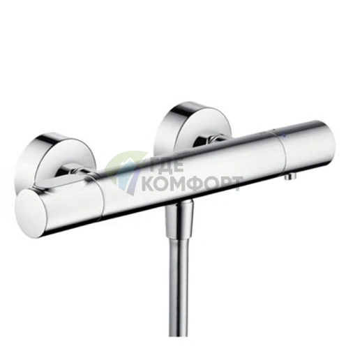 Настенный термостат для душа AX Citterio M, 1 подключение, хром (34635000) - фото 1