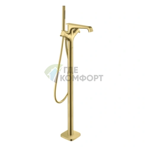 Термостат для ванны AX Citterio E напольный в цвете шлифованная медь (36416950) - фото 1