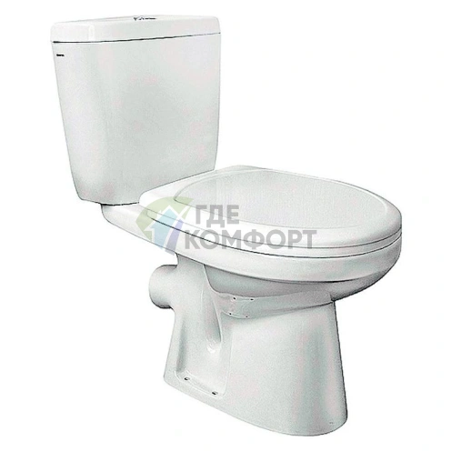 Унитаз-компакт Santek Анимо WH302135 с бачком и сиденьем - фото 1