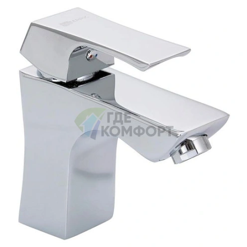 Смеситель Lemark Unit LM4506C для раковины — стильный хромированный дизайн - фото 1