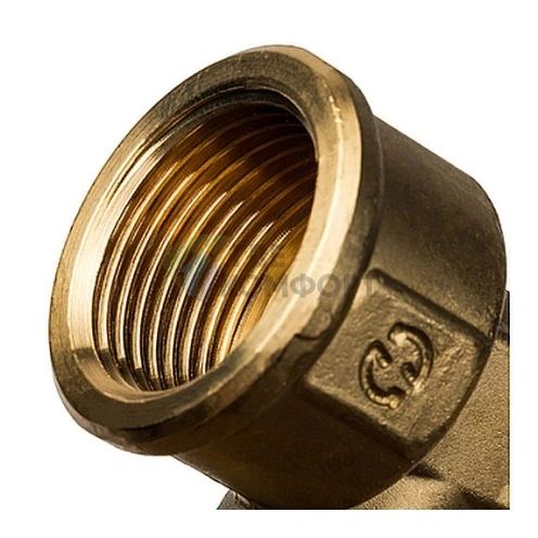 Stout Угольник настенный с креплением 20xRp 3/4 для труб из сшитого полиэтилена аксиальный - фото 4