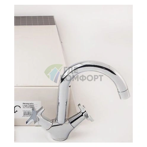 Смеситель для раковины Hansgrohe Logis Classic 71271000 - фото 2