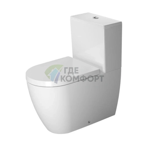 Унитаз комбинированный Duravit ME by Starck с вертикальным смывом и отдельным бачком (2170092000) - фото 1