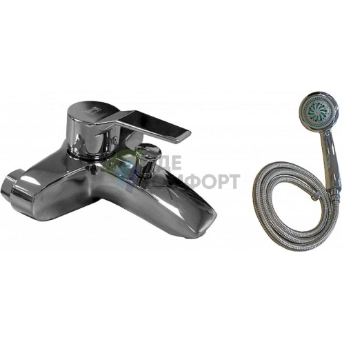 Смеситель для ванны с душем Zorg ZR 107 W-1 с термостатом - фото 1