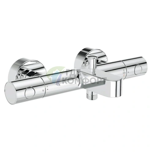 Термостат Grohe Grohtherm 1000 Cosmopolitan M 34215002 — стабильная температура и защита от ожогов для ванны и душа - фото 1