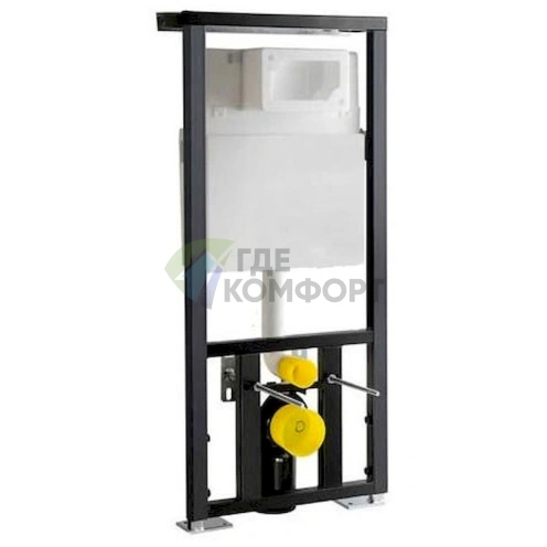 Комплект для унитаза VitrA Form 300 с хромированной нажимной кнопкой 9812B003-7203 - фото 2